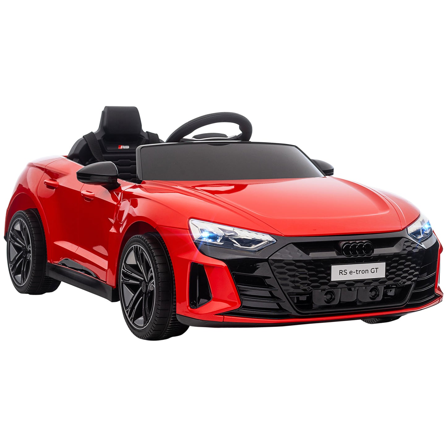 Audi RS e-tron GT Licensed 12V Kids Electric Ride on W/ Remote, Red