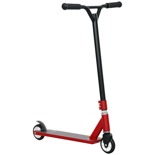 Stunt Scooter Entry Level Tricks Scooter for 14+ Beginners, Red