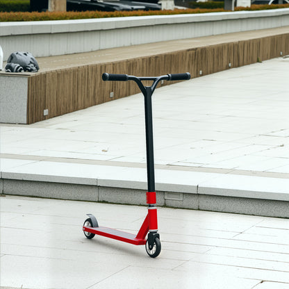 Stunt Scooter Entry Level Tricks Scooter for 14+ Beginners, Red