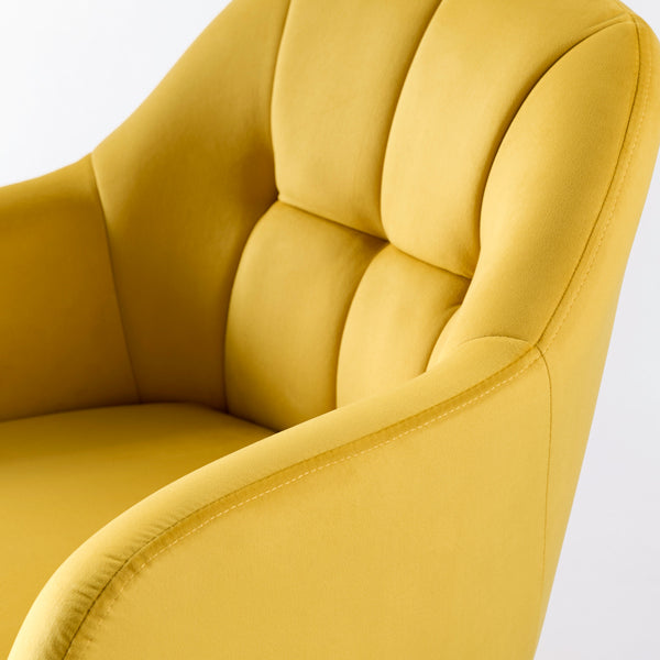 Orbit Dining Chair – English Mustard