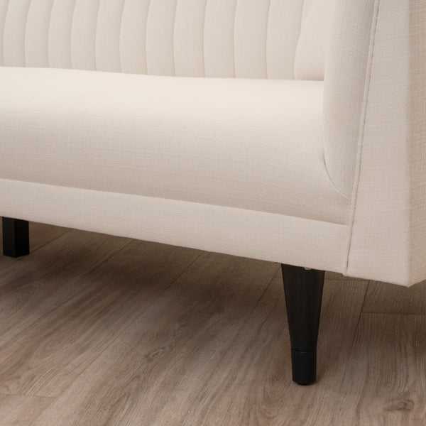 Baxter Three Seat Sofa – Ivory