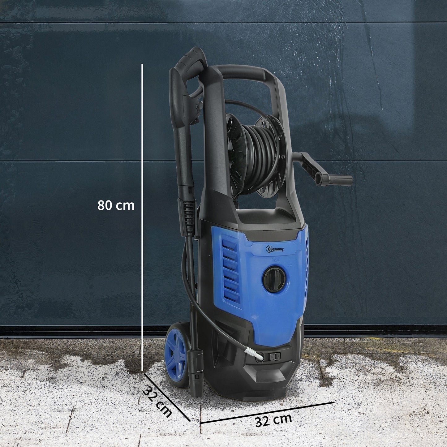 2200W Power Washer 170 Bar Pressure with Adjustable Nozzle