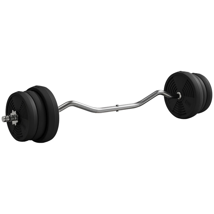 25KG Adjustable Barbell Weights Set for Home Gym Strength Training