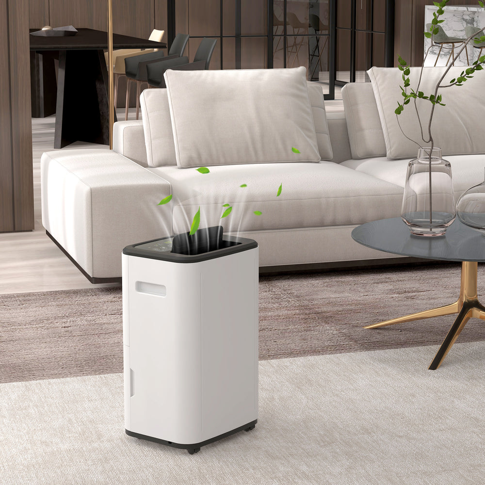 20L/Day 6L Dehumidifier, Portable Quiet Air Dehumidifier for Laundry