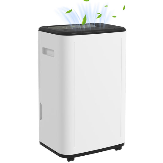 20L/Day 6L Dehumidifier, Portable Quiet Air Dehumidifier for Laundry