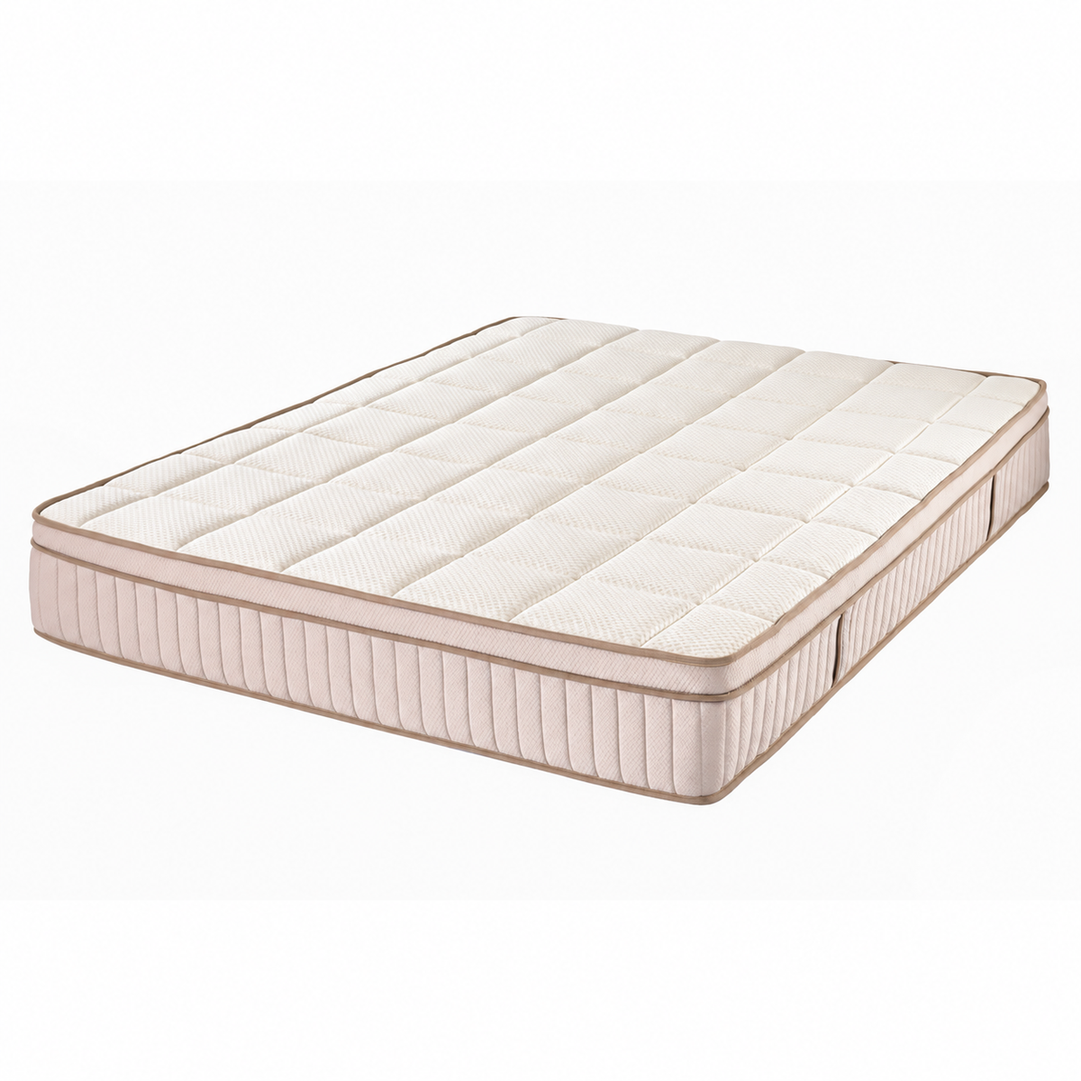 Luxury King Medium-Firm Pocket Spring and Gel Memory Foam Mattress with Protector and Sheet Clips