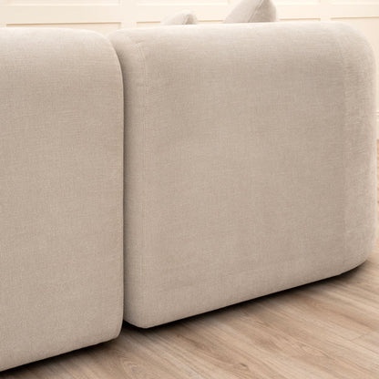 Dune Four Seat Sofa – Parchment