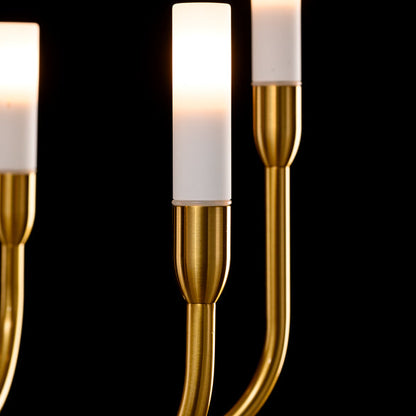 Gracia Six Light Pendant Brass
