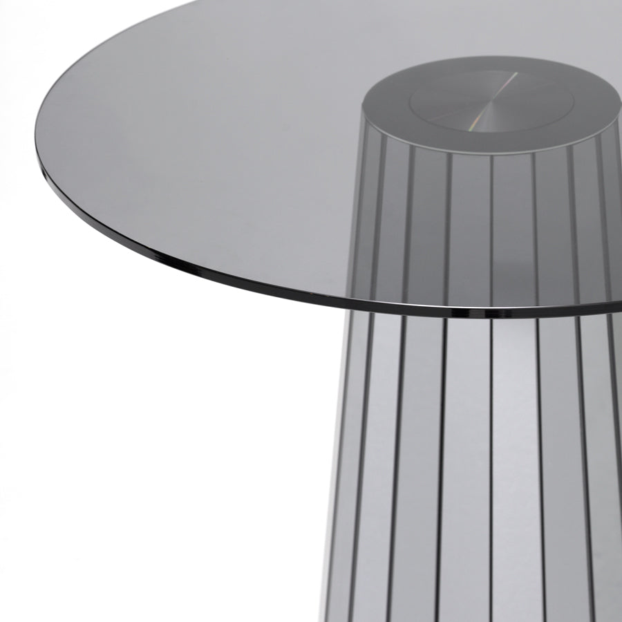 Emmeline Smoked Mirror Bar Table