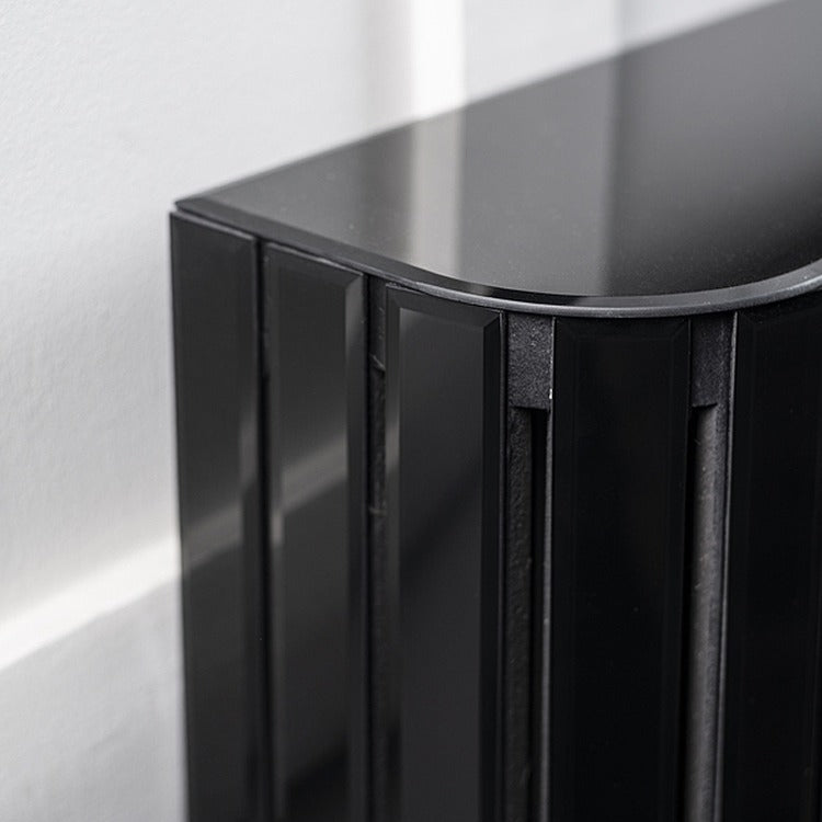 Anastasia Black Glass Radiator Cover