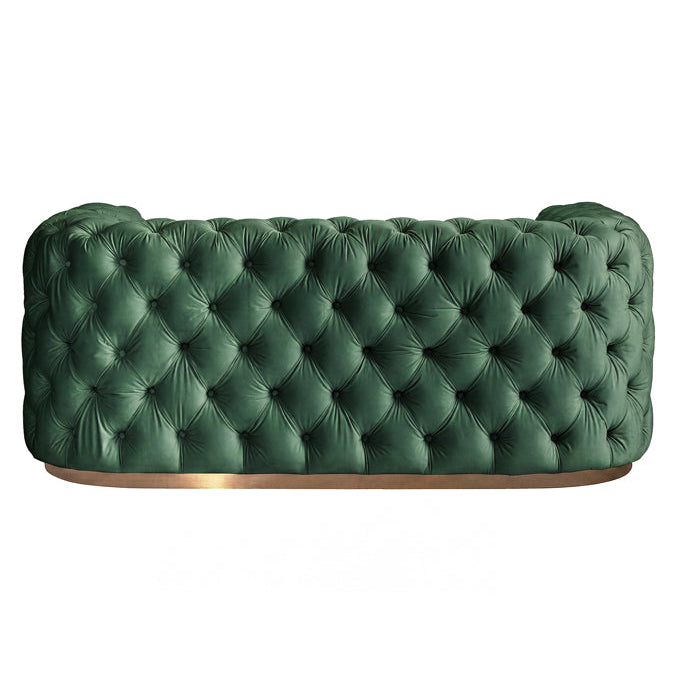 Frankfurt Two Seat Sofa - Bottle Green