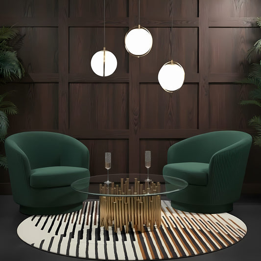 Rubell Brass Coffee Table