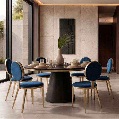 Ravello Dining Chair - Navy Blue
