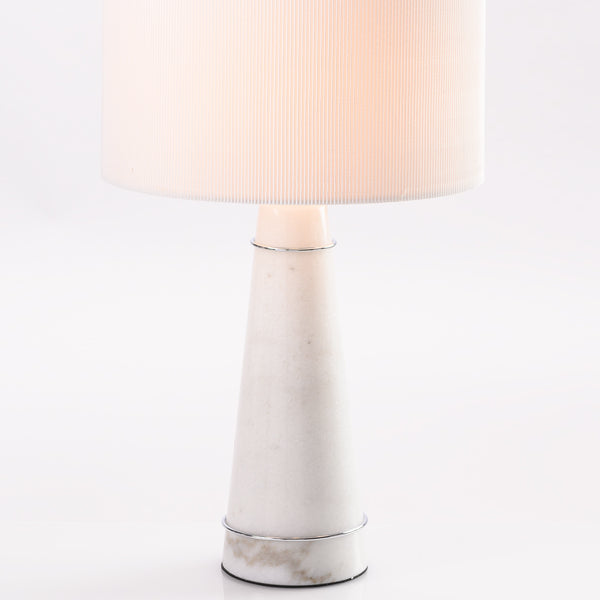 Valencia Table Light White/Silver
