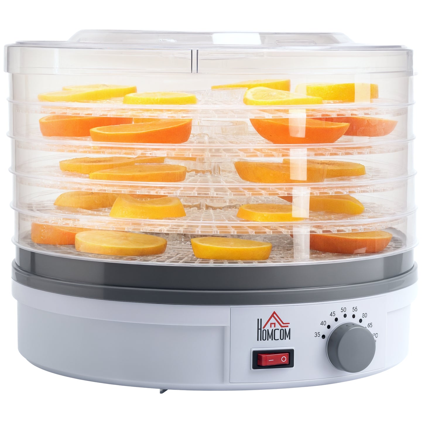 5 Tier Food Dehydrator for Drying Fruit Meat Vegetable Jerky Pet Treat
