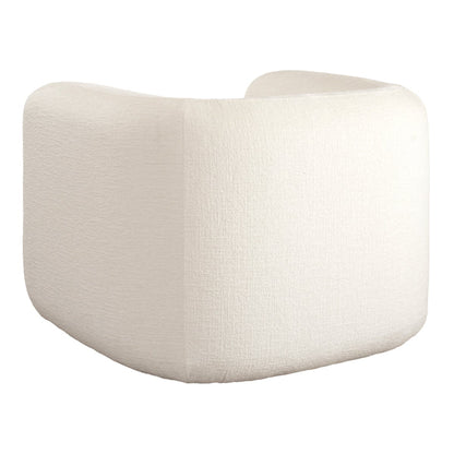 Munich Armchair – Ivory Chenille