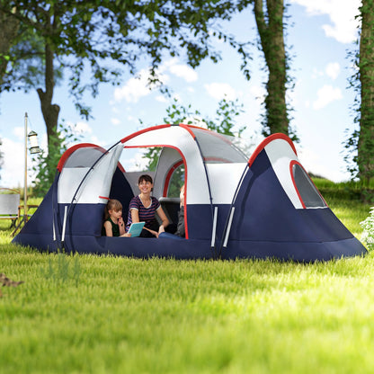 5-6 Man Camping Tent, Water Resistant Hiking Shelter