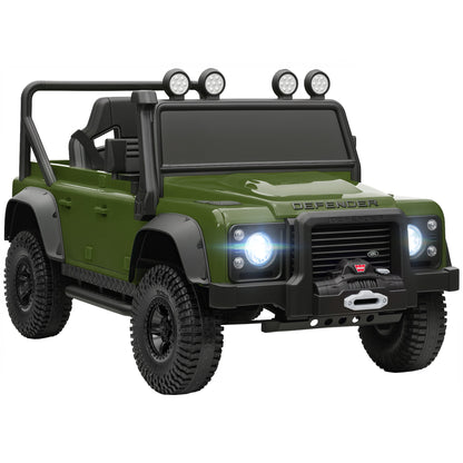 Kids Ride On Car, 12V Battery-Powered Electric Car w/ Remote Green