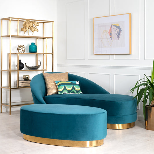 Otto Brass Shelf Unit