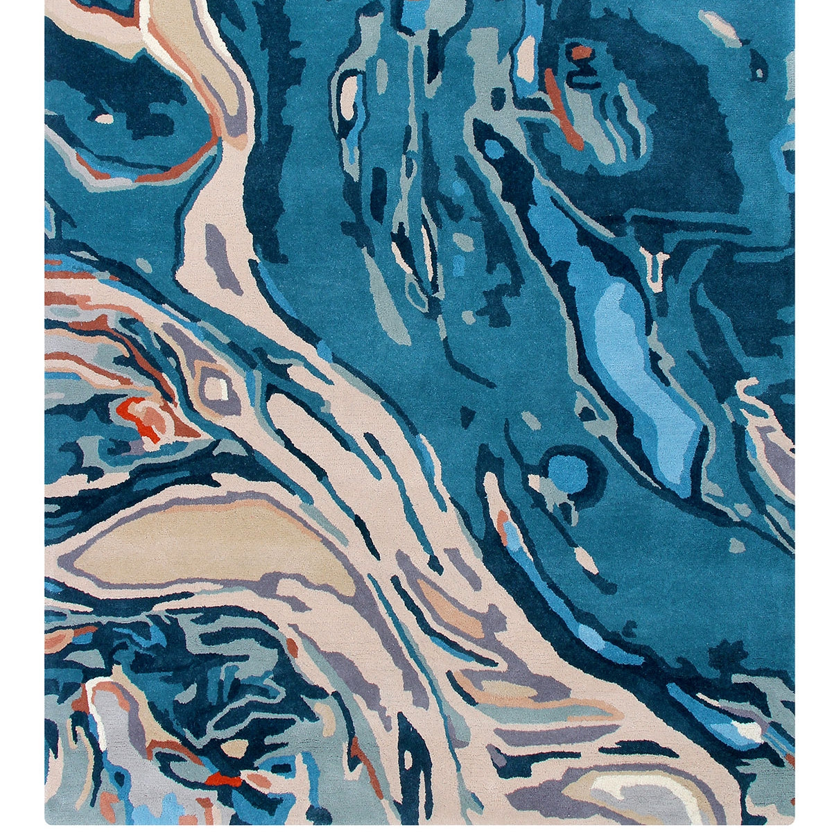 Anala Teal Rug