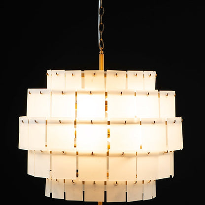 Veil Brass Chandelier