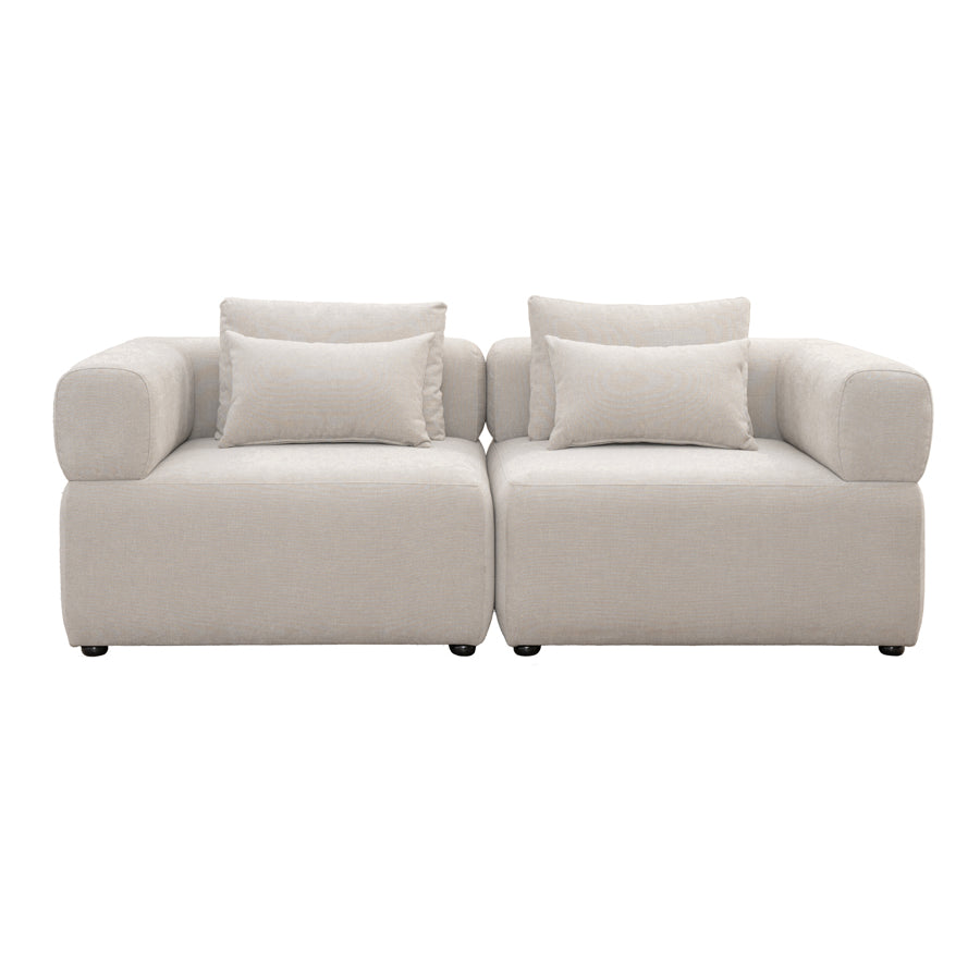 Beck Two Seat Sofa – Parchment