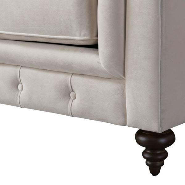 Monty Two Seat Sofa - Chalk