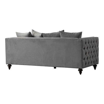 Ascot Three Seat Sofa – Flint Grey