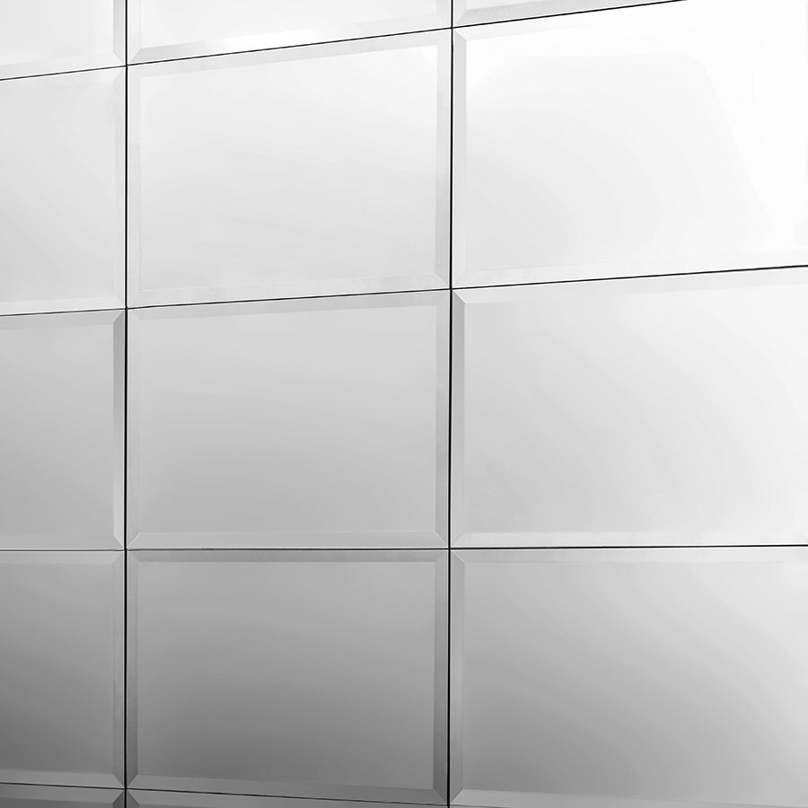 Large Mirrored Rectangle Wall Tiles Pack