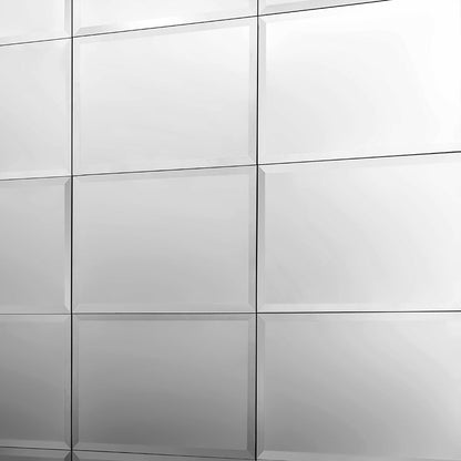 Large Mirrored Rectangle Wall Tiles Pack