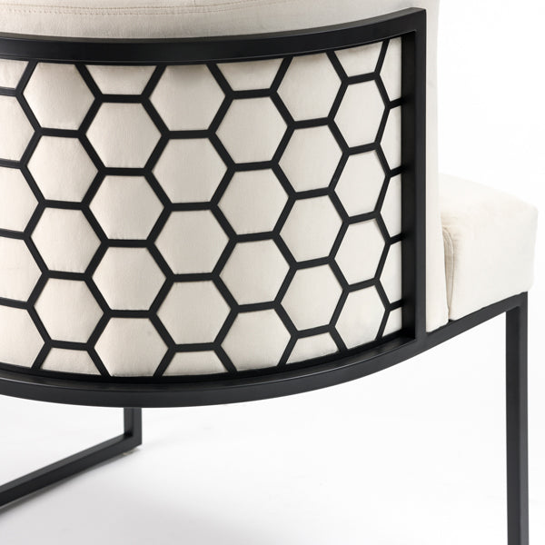 Alveare Dining Chair Black – Chalk