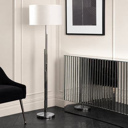Rubell Floor Light Silver