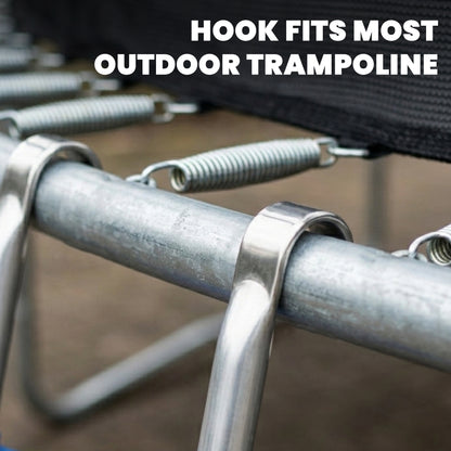 Trampoline Ladder, 2-Steps with Horizontal Wide Steps