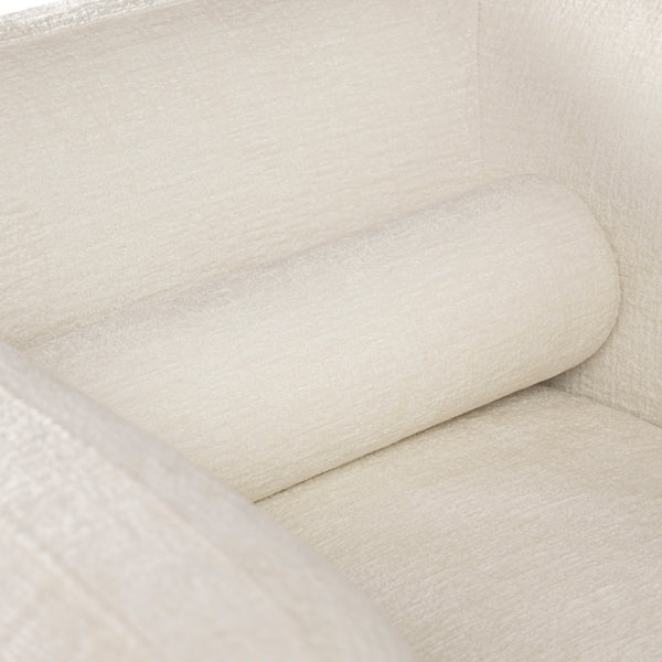 Munich Armchair – Ivory Chenille