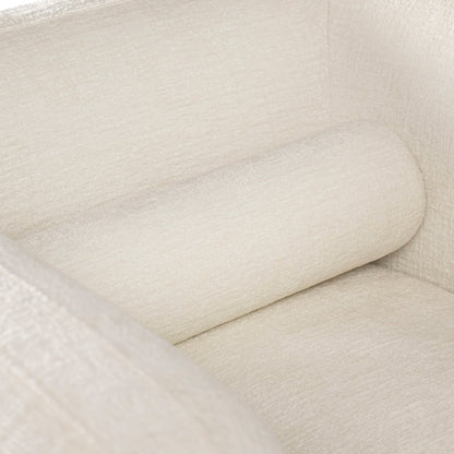 Munich Armchair – Ivory Chenille