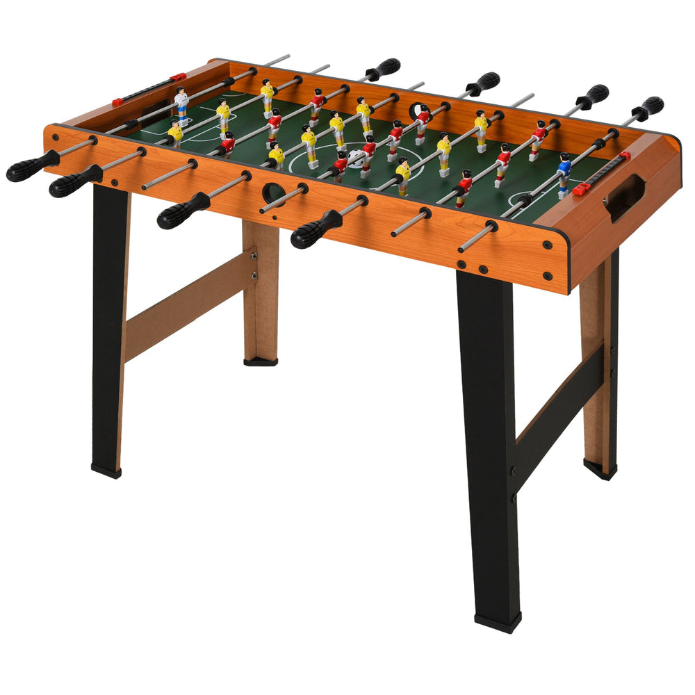 Soozier Foosball Table Heavy Duty 84.5cm for Arcades, Pub, Game Room, 8 Rods, 2 Balls