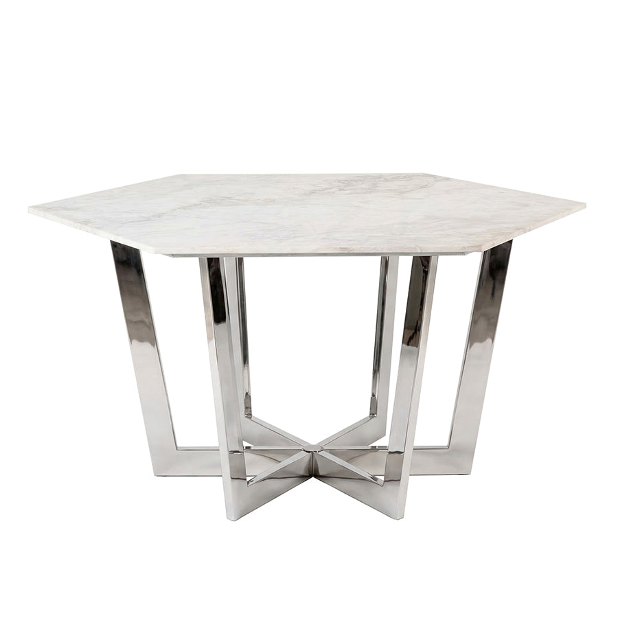Kronos Chrome Dining Table