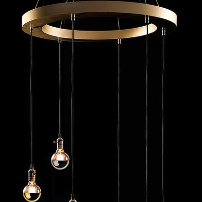Barrington Chandelier Brass