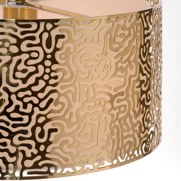 Moray Pendant Light Brass