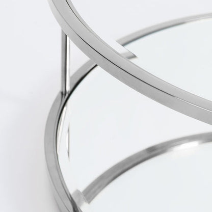 Rippon Silver Circular Coffee Table