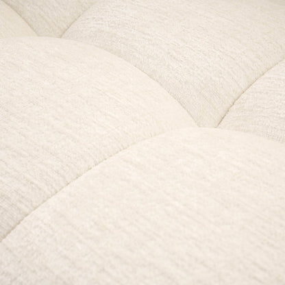 Essen Two Seat Sofa – Ivory Chenille