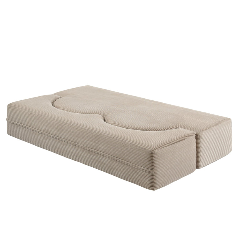 Zzofa Sofa Bed - Double - Light Taupe