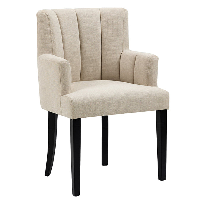 Hatfield Carver Chair - Limestone