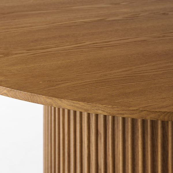 Ophelia Chestnut Circular Dining Table