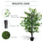 145cm Artificial Tree Banyan Plant Faux Decorative Tree W/ Cement Pot Vibrant Greenery Shrubbery Indoor Outdoor Accessory