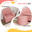 Kids Sofa Set with Footrest for Playroom Bedroom, Pink