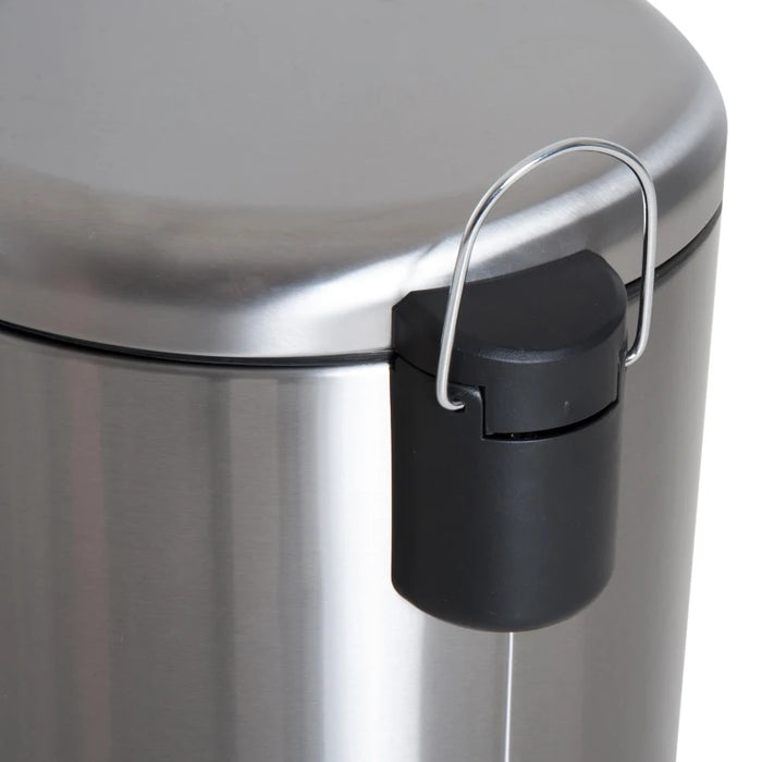 30L Stainless Steel Foot Pedal Bin