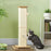 87cm Cat Scratching Post 3 in 1 Cat Scratcher w/ Track Ball Toy