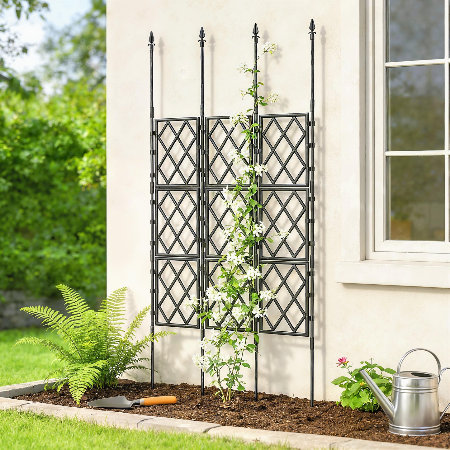 Foldable Garden Trellis, Lattice Climbing Support Trellis