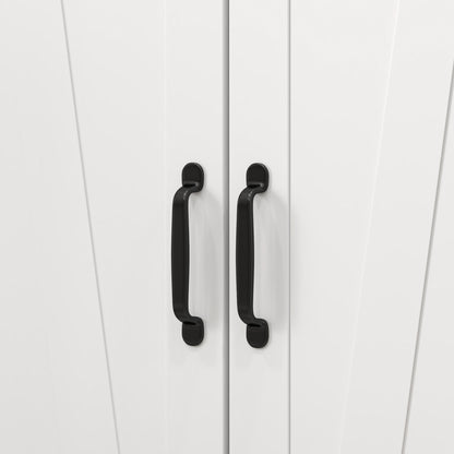 Kitchen Cupboard Pantry Cabinet with Adjustable Shelves White